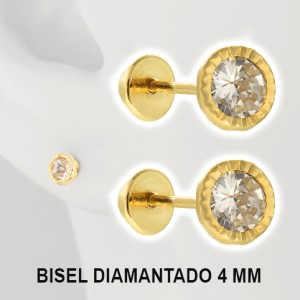 BICEL 4 DIAM 107 ORO SOLIDO 10 K