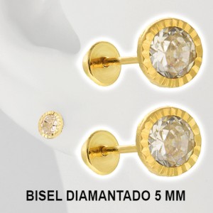 BICEL 5 DIAM 106 ORO SOLIDO 10 K