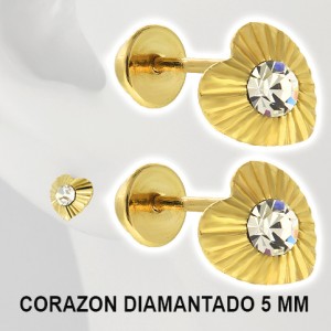 CORAZON DC/P 2.5 076 ORO SOLIDO 10 K