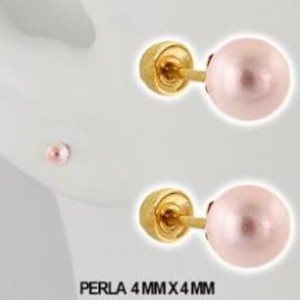 PERLA DORADA CH 1434 ORO SOLIDO 10 K